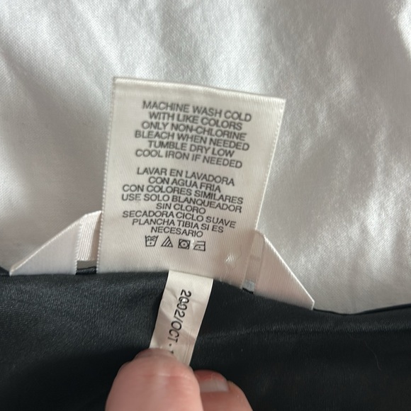 Y2K Black Floral Rose Lingerie Mini Slip Dress Women’s Size Medium - Picture 11 of 17